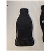 Image 4 : (4) Plastic Coca-Cola Coaster Trays, All 9.5" x 4"