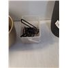 Image 5 : (2) Light Up Butterfly Decor Pieces, Powers On, (8) Flower Pots, Large Light Up Christmas Lights