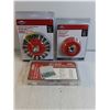 Image 3 : NOS Tool Lot-Exhaust Pipe Cutter,Screw Extractor Kit,Wire Cup Brush and more in pictures