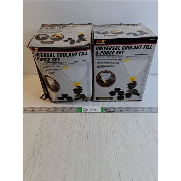 NOS (2) Universal Coolant&Purge Set