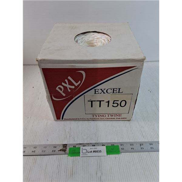 NIB PolyExcel Tying Twine-White
