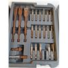 Image 4 : Performance Tool 122 Piece Drill&Bit Set-as is,some pieces are rusty,one compartment broken off