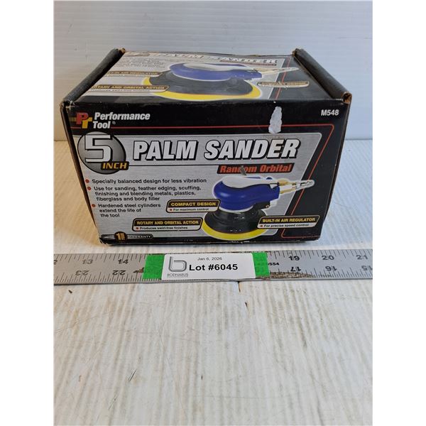 NIB Performance Tool 5 Inch Palm Sander