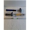 Image 1 : (1) 3 lb. Sledge Hammer and (1) 3/8 Drive Beam Type Torque Wrench