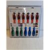 Image 3 : NIB Performance Tool 12 Piece Screwdriver Set