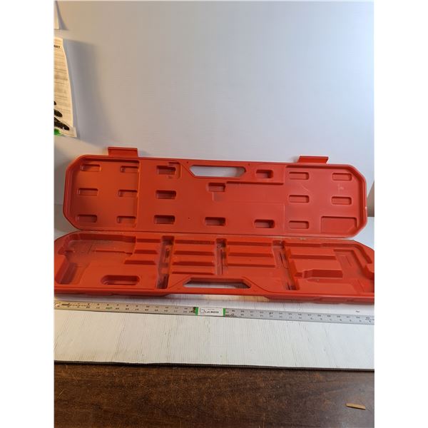 Empty Plastic Automotive Tool Case 39" long - PICK UP