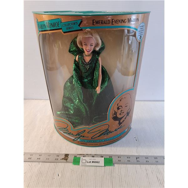 An American Beauty Classic Emerald Evening Marilyn Monroe Doll, NIB
