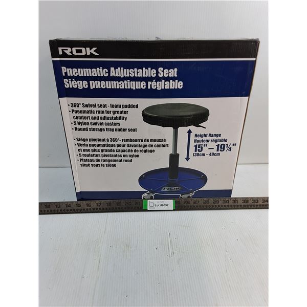 NIB Pneumatic Adjustable Seat - PICK UP