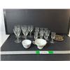 Image 1 : Wine/Shot Glasses, Teacups, Metal Coasters