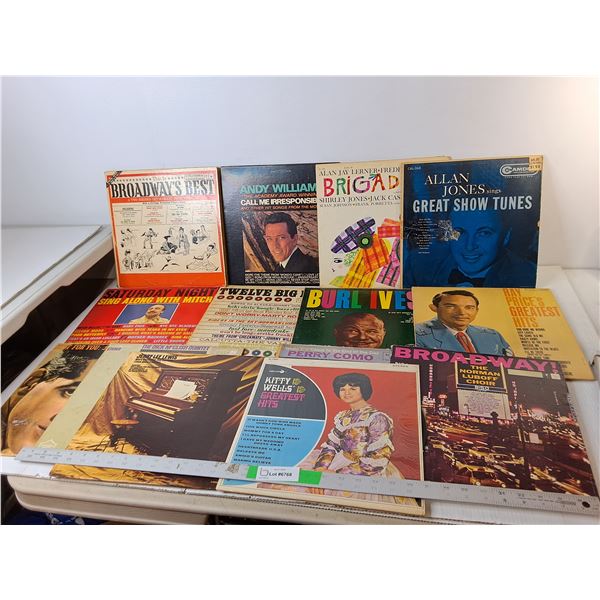 (14) Records- Jerry Lee Lewis, Ray Price, Andy Williams, Misc.