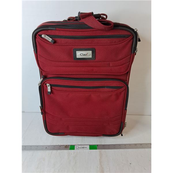 Ciao Rolling Suitcase 21.5" Tall, Cannot Ship
