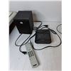 Image 3 : Sony Alarm Clock- Powers On, Logitech Computer Speakers, Polaroid DVD Player- No Cord, Misc.