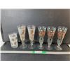 Image 1 : (6) Decorative Glasses Up to 8.5"
