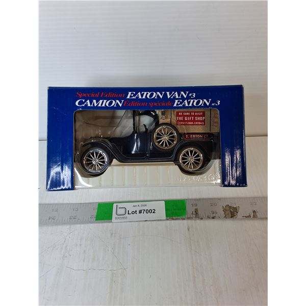 1916 Eaton Studebaker Model Van Coinbank, NIB