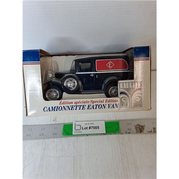 Camionnette Model Eaton Van Coinbank, NIB