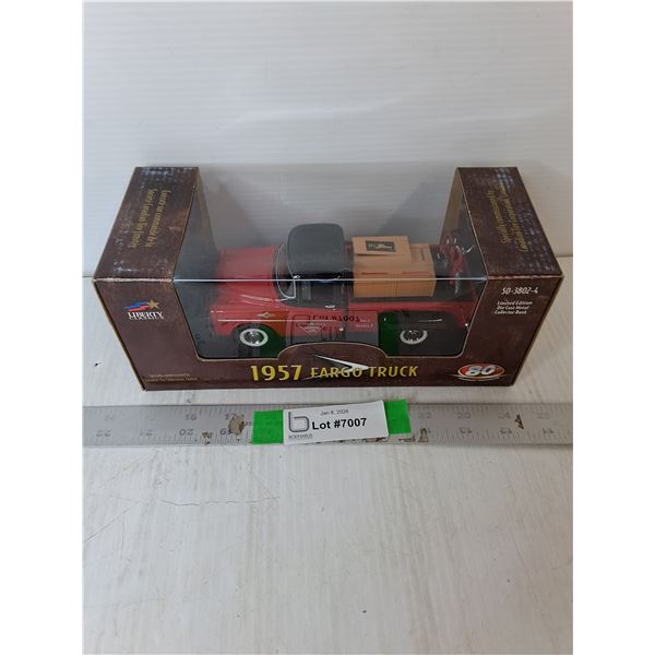 Canadian Tire 1957 Fargo Truck Coinbank, NIB