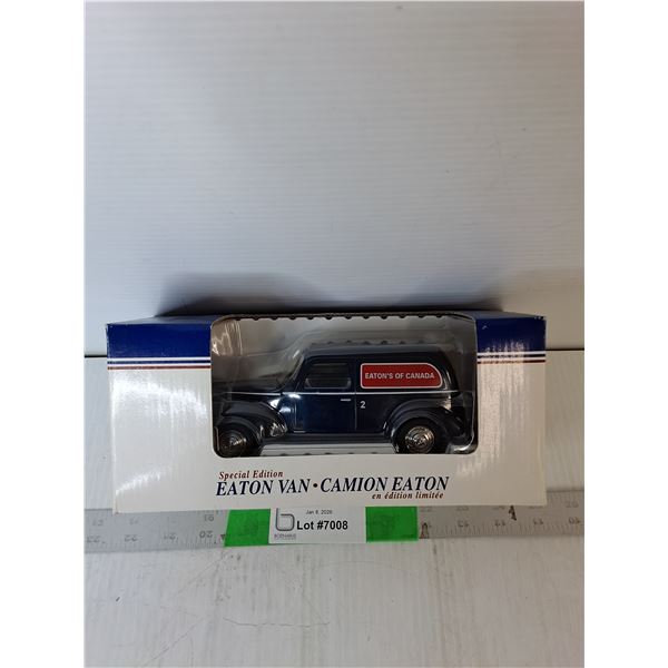 Special Edition Eaton Van Coinbank, NIB