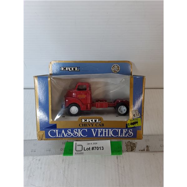 Ertl Die Cast Model Chevy Cab, NIB