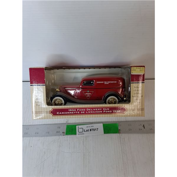 Canadian Tire 1934 Ford Delivery Van Coinbank, NIB