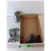 Image 1 : Lot of Marbles- Varying Sizes