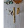 Image 2 : Decorative Stones, Train Whistle, Wooden Bowl, Misc.