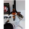 Image 2 : Lot: Change/Coin Purses, Breaking Dawn & New Moon Audio Books, Make-up Mirror, Avon Watch, Misc