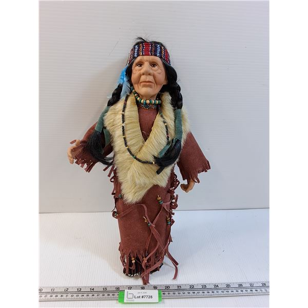 Indigneous Lady Doll - 19" Tall
