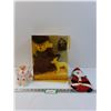 Image 1 : Teddy Bear Set, Santa Ornament, Angel Plastic Canvas Craft