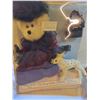 Image 2 : Teddy Bear Set, Santa Ornament, Angel Plastic Canvas Craft