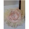 Image 4 : Porcelain Doll w/Stand & Accessories - 16" Tall