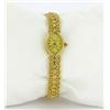 Image 2 : 14K Gold Ladies Geneve Watch Retail $2350 1/2 Ounce (WAT-140)