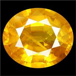 .6Ct Sublime AAA Yellow Sapphire Oval 6X4mm (GMR-0936A)