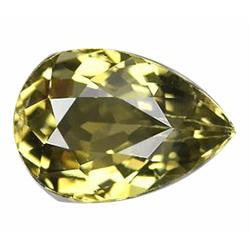 1.56ct Pear Green Tourmaline FLAWLESS (GEM-19294)