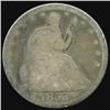 1853 Seated Half Better Circulated (COI-5795)