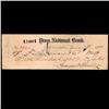 1894 Bank of Ellicottville Cashiers Check (COI-3268)
