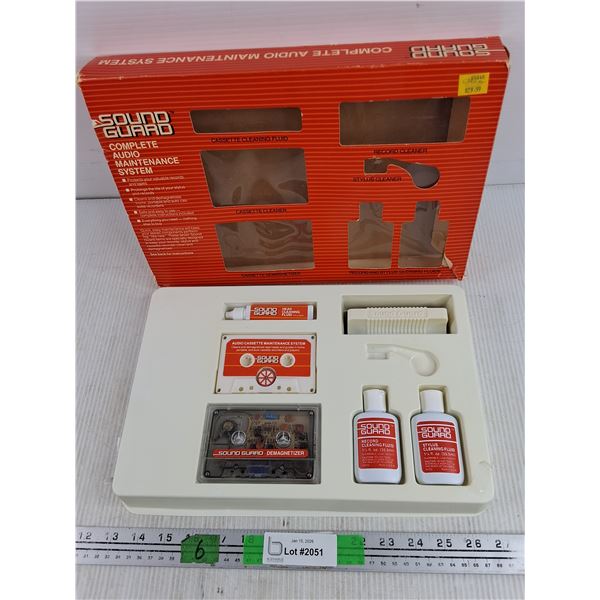 Vintage Sound Guard Complete Audio Maintenance System - As Is