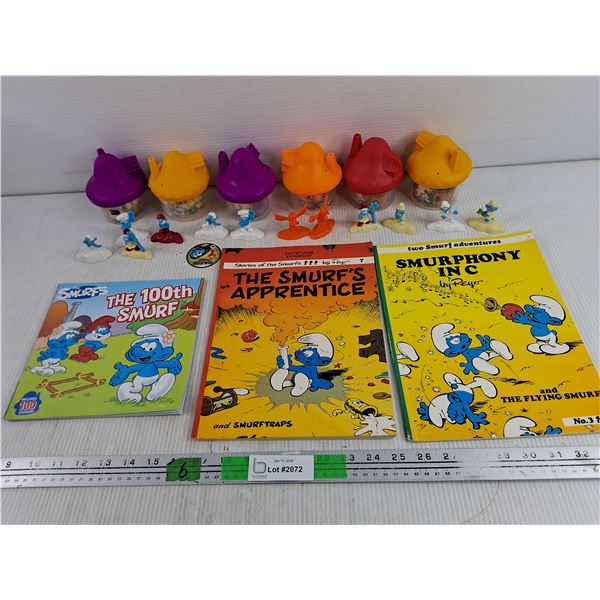 Smurfs Figures, Smurf Houses, The Smurfs Books/Comics