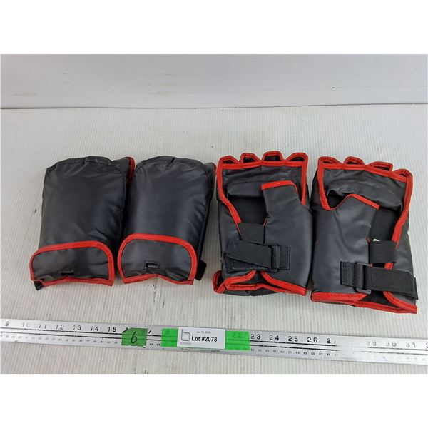 (2) Pairs of Kick Boxing Gloves
