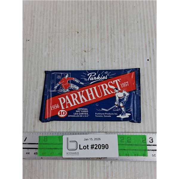 Parkies 1956-1957 Parkhurst Official NHL Trading Hockey Cards 10 Pack - Sealed