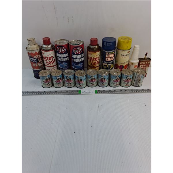99) Cans of Snowmobile Gas Treatment and (9) Assorted Automotive/Household-CANNOT SHIP