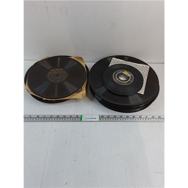 Lot of Loose Records-33's,45's and 78's-as is