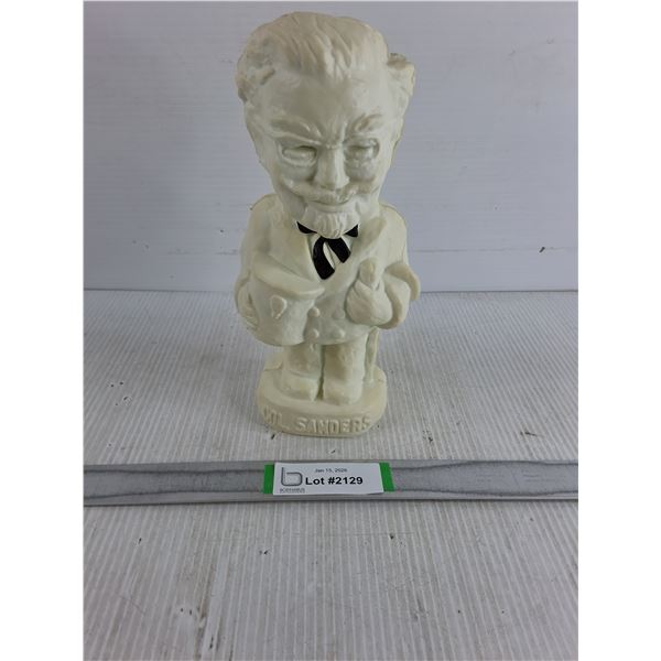 Vintage Colonel Sanders Plastic Coin Bank