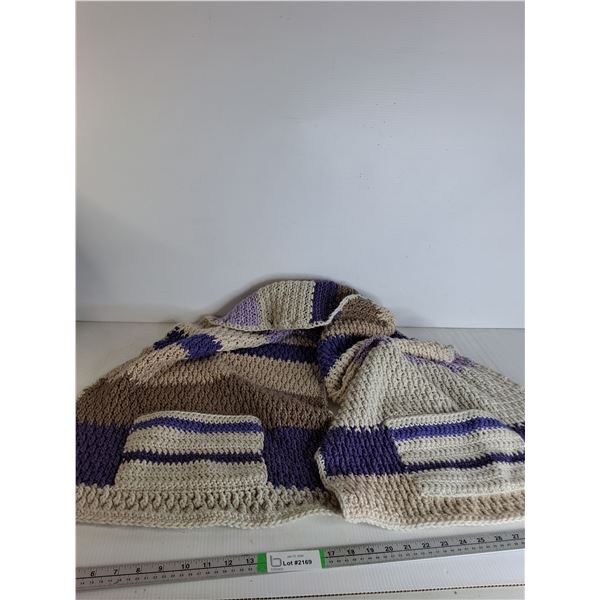 Knitted Scarf With Pockets