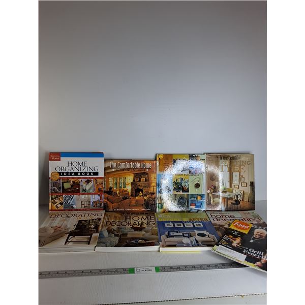 (8) Home Decor Books