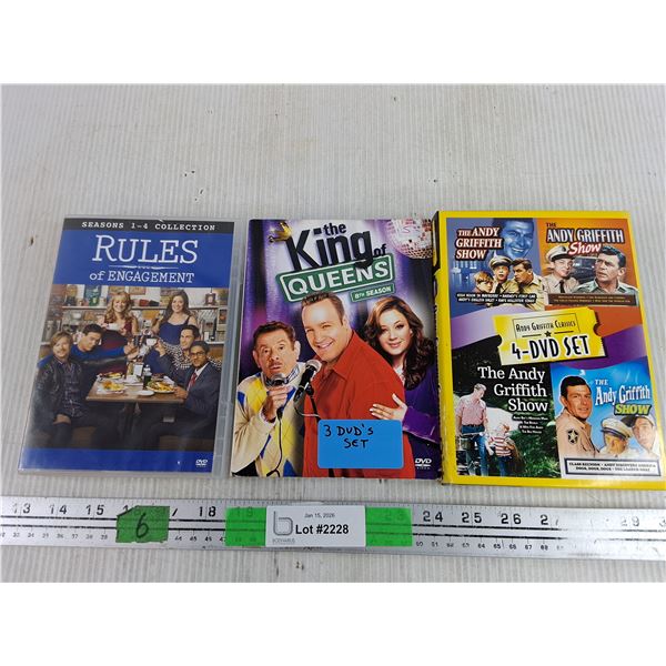 Rules of Engagement, The King of Queens, 4 DVD Set Movies