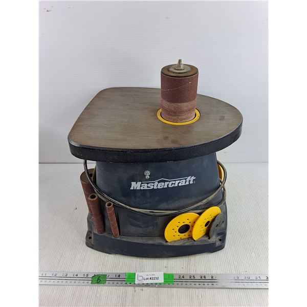 *Mastercraft Oscillating Spindle Sander - Powers On, As Is, CANNOT SHIP