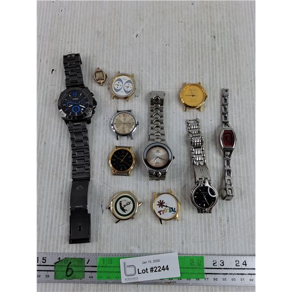 Assorted Watches - Kodak, Fossil, Timex, As Is