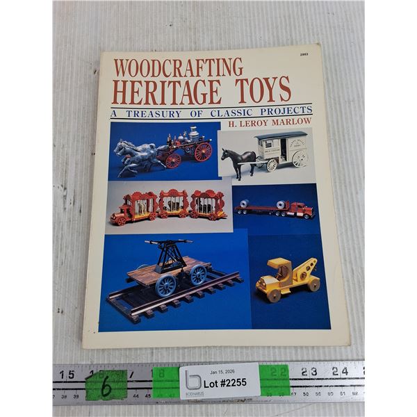 Woodcrafting Heritage Toys Book by H.Leroy Marlow