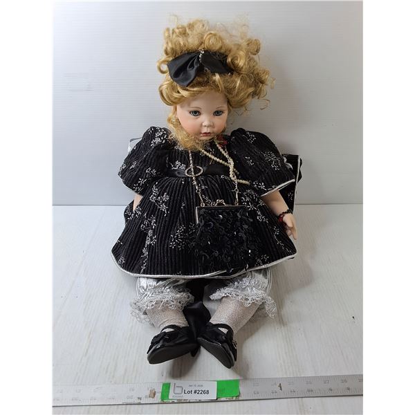 Fashion Child Porcelain Doll 23", Pickup Preferred