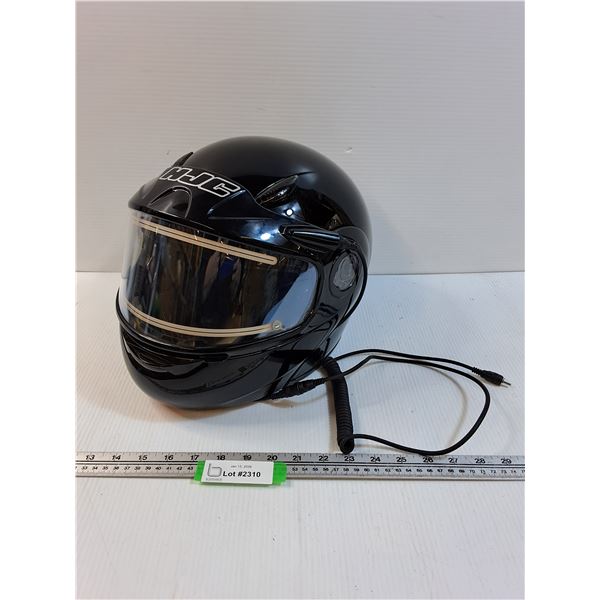 HJC Snowmobile Helmet - Size XL - w/Heated Visor Cord
